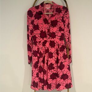 Kate Spade Red Long Sleeve Sundress